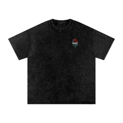 GhostGirlXoxx Acid Wash Oversize T-Shirt