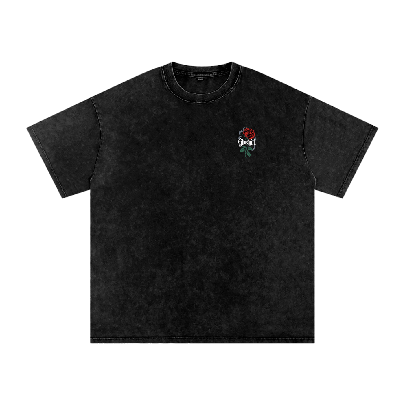 GhostGirlXoxx Acid Wash Oversize T-Shirt