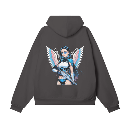 Livy J Oversize Heavyweight Hidden Pocket Fleece Hoodie