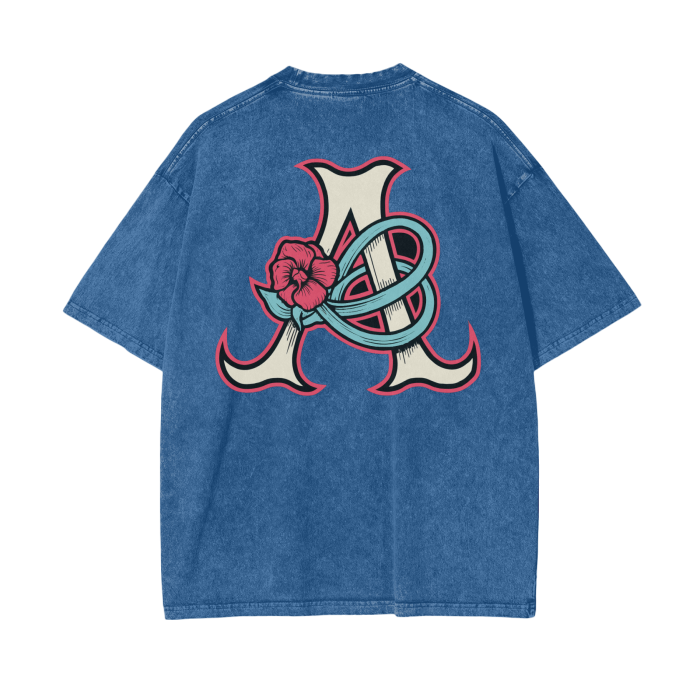 DeJen by DeJenQueen Oversize Snow Washed T-Shirt