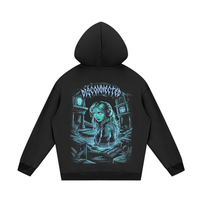 Disconnected Streetwear Unisex Fleece Hoodie