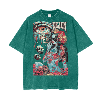 DeJen by DeJenQueen Oversize Snow Washed T-Shirt
