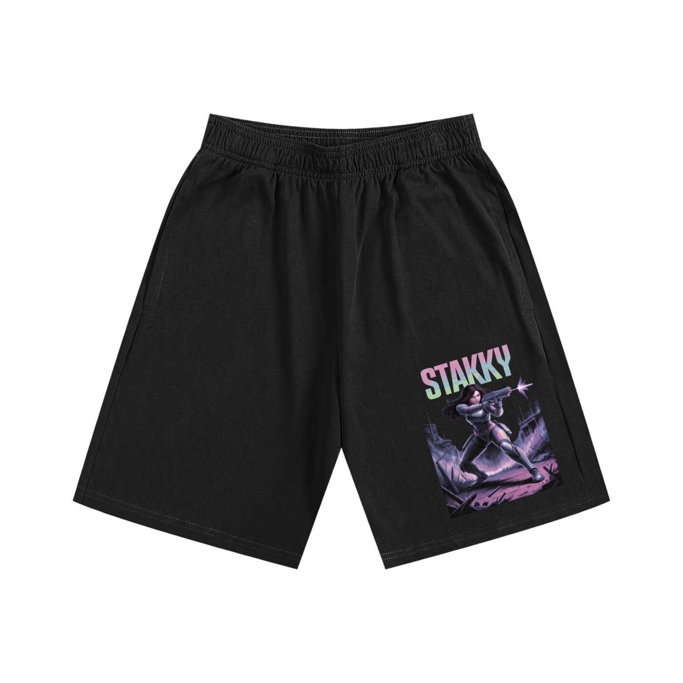 Stakky Season 2 Essential Heavyweight Cotton Shorts