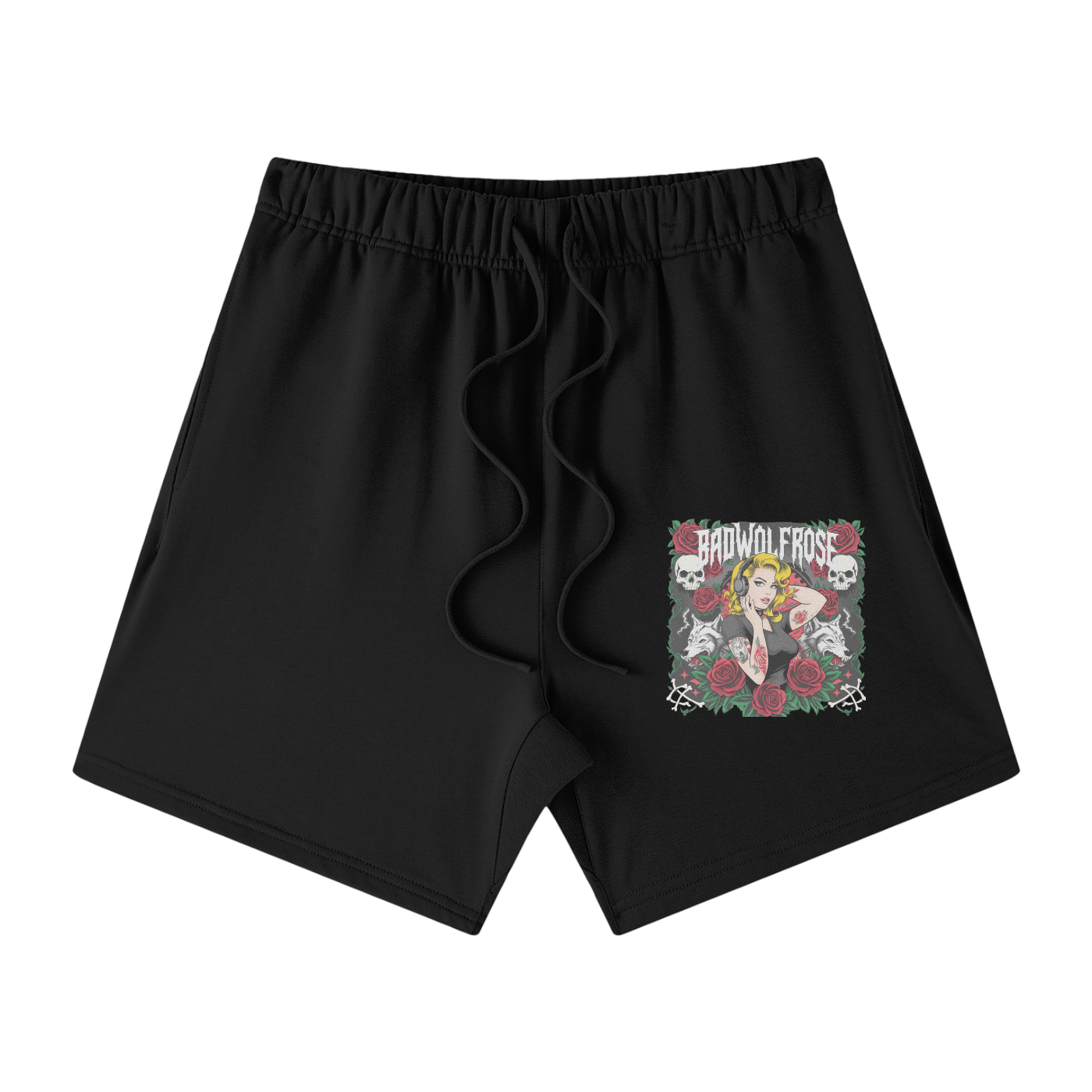 BadWolfRose Cotton Shorts