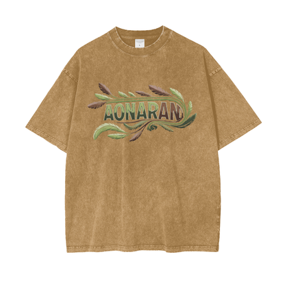 Aonaran Elementals Oversize Snow Washed T-Shirt