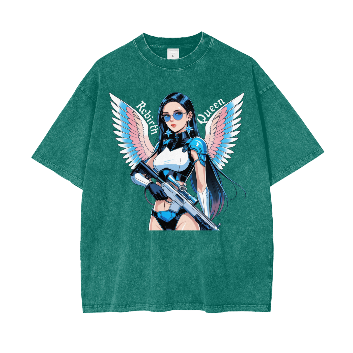 Livy J Oversize Snow Washed T-Shirt