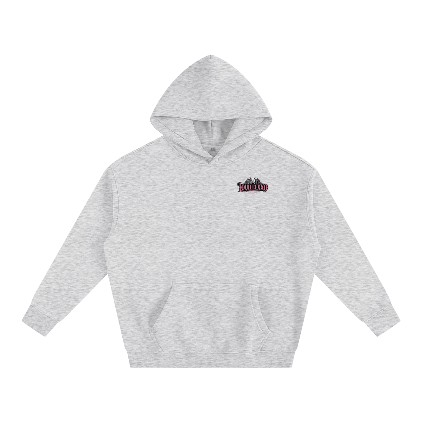Louieeexxo Oversize Fleeced Hoodie