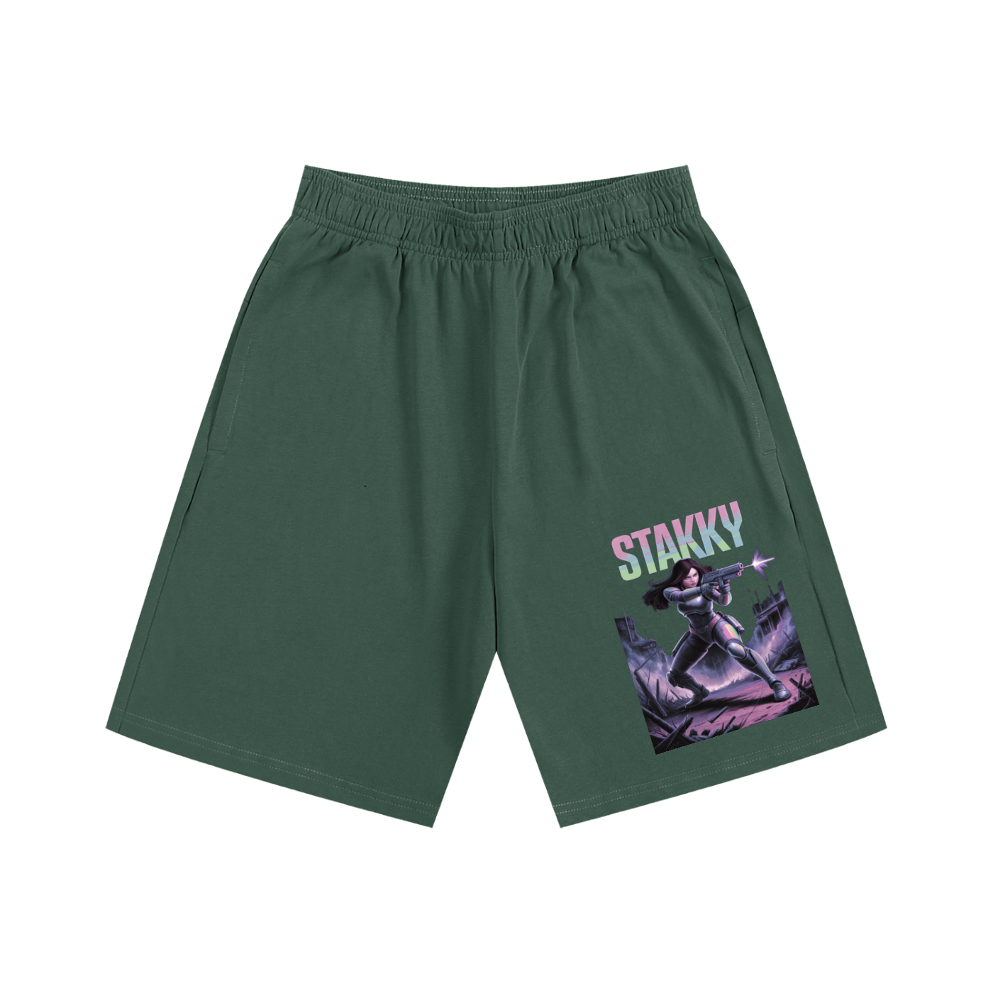 Stakky Season 2 Essential Heavyweight Cotton Shorts