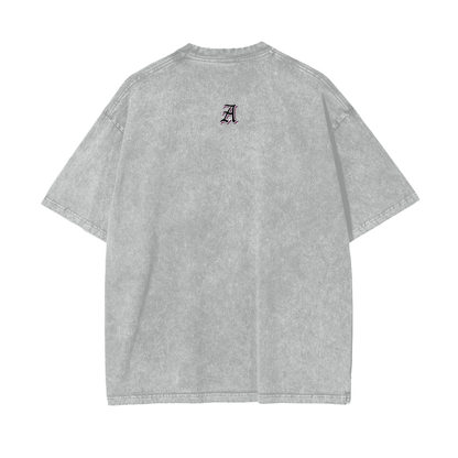 Aonaran Asylum Oversize Snow Washed T-Shirt