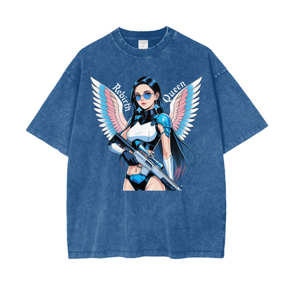 Livy J Oversize Snow Washed T-Shirt