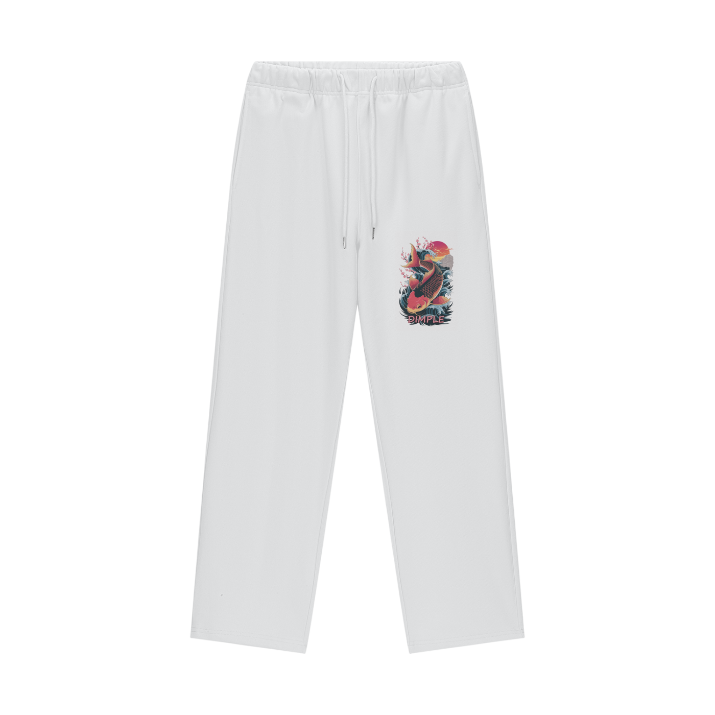 Dimple Fleece Lined Straight Leg Pants