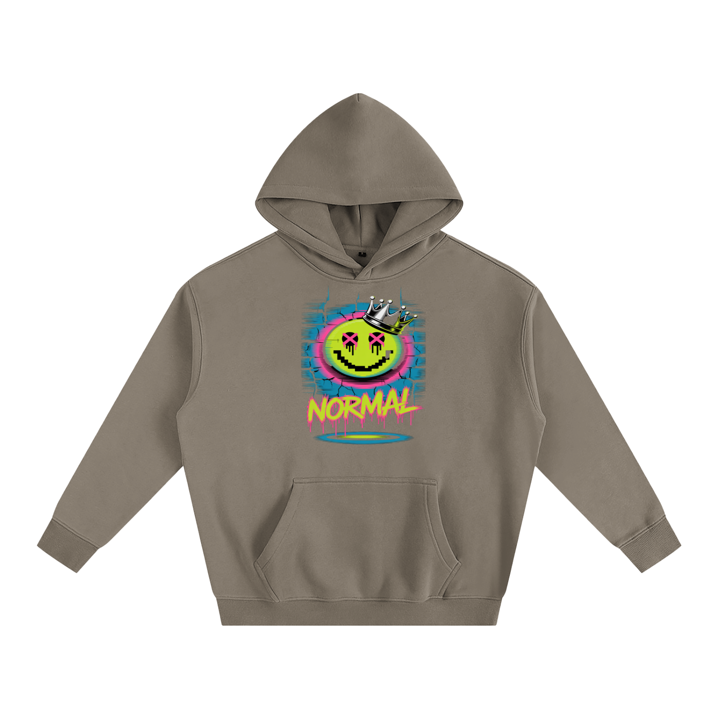 Aonaran Oversize Fleeced Hoodie A