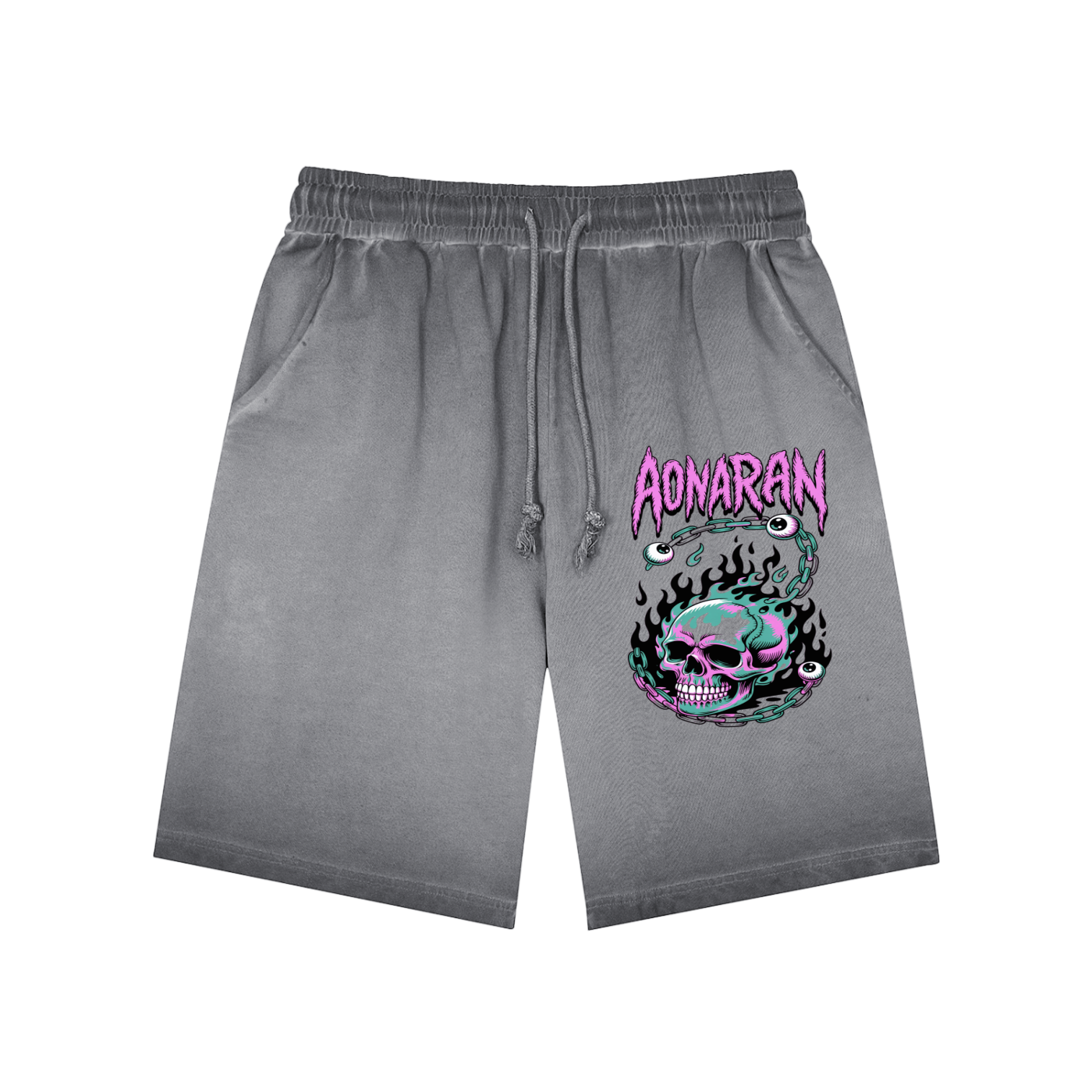 Aonaran 1 OFF Reverse Dyed Sweatshorts