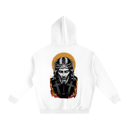 Jesus is King Oversize Fleeced Hoodie