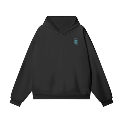 Disconnected Oversize Heavyweight Hidden Pocket Fleece Hoodie
