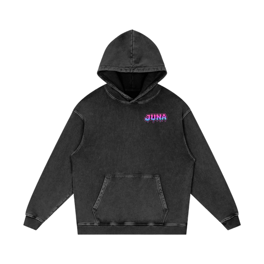 Juna Acid Wash Oversize Hoodie