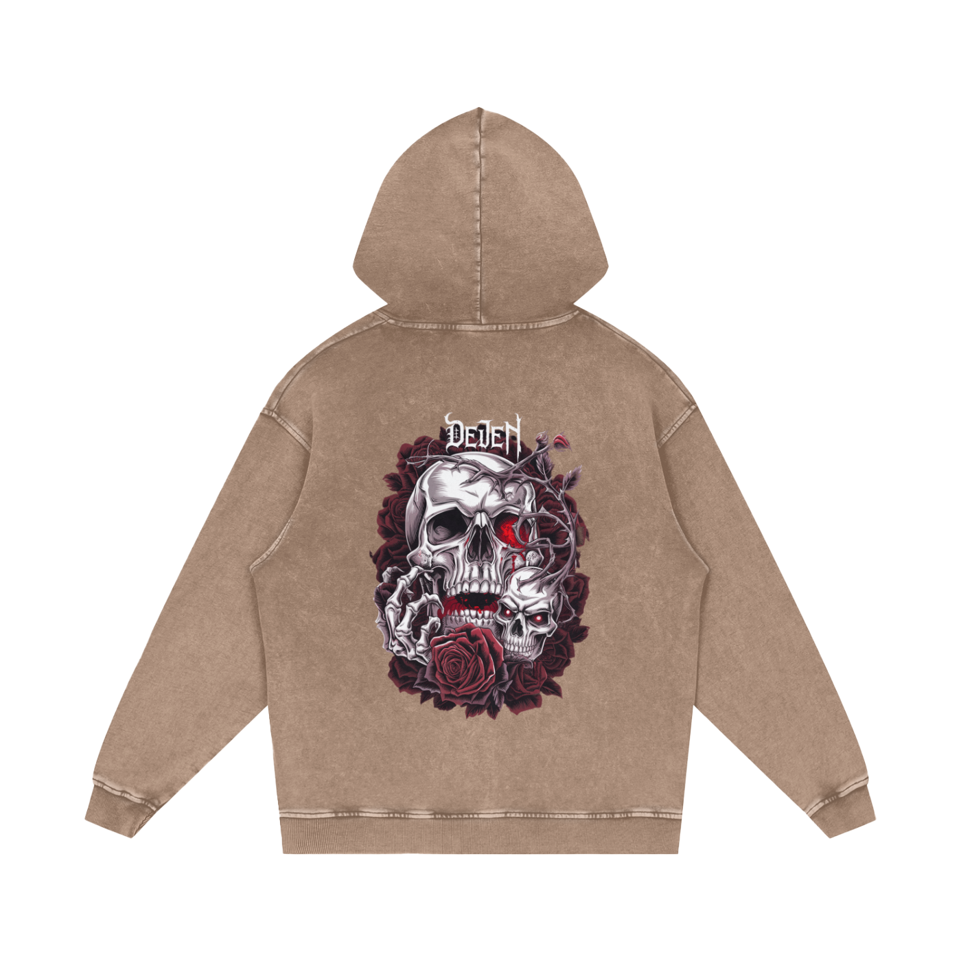 Dejen Season 2 Acid Wash Oversize Hoodie