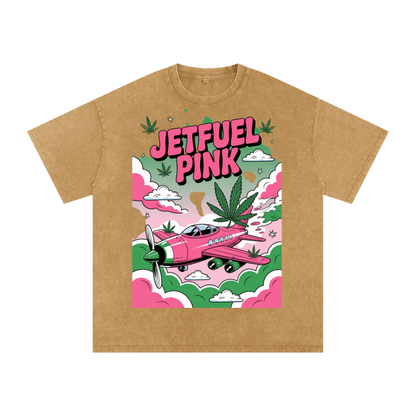 Aonaran 420 Acid Wash Oversize T-Shirt