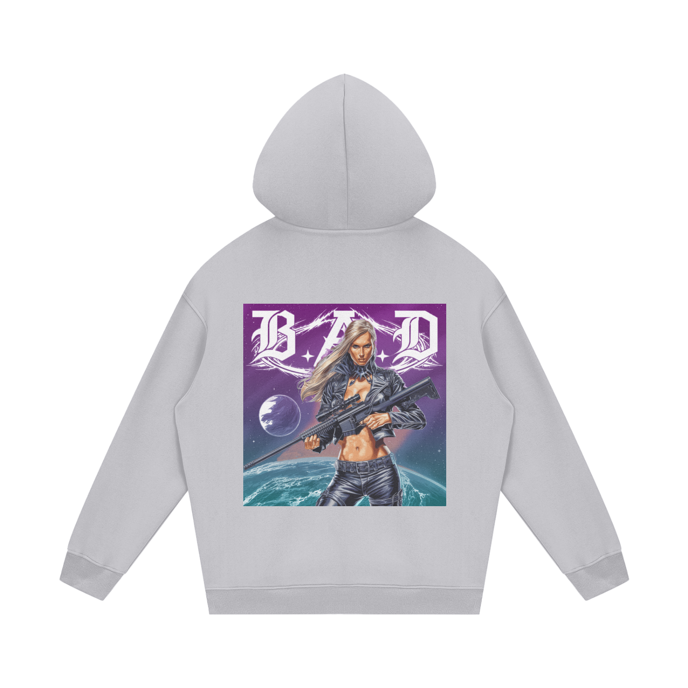 B.A.D. Streetwear Unisex Fleece Hoodie