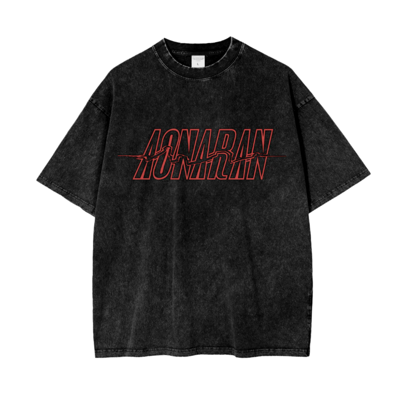 Aonaran Graphic Acid Wash Oversize T-Shirt
