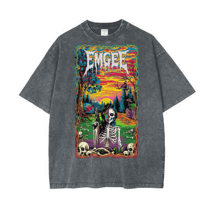 EMGEE Oversize Snow Washed T-Shirt