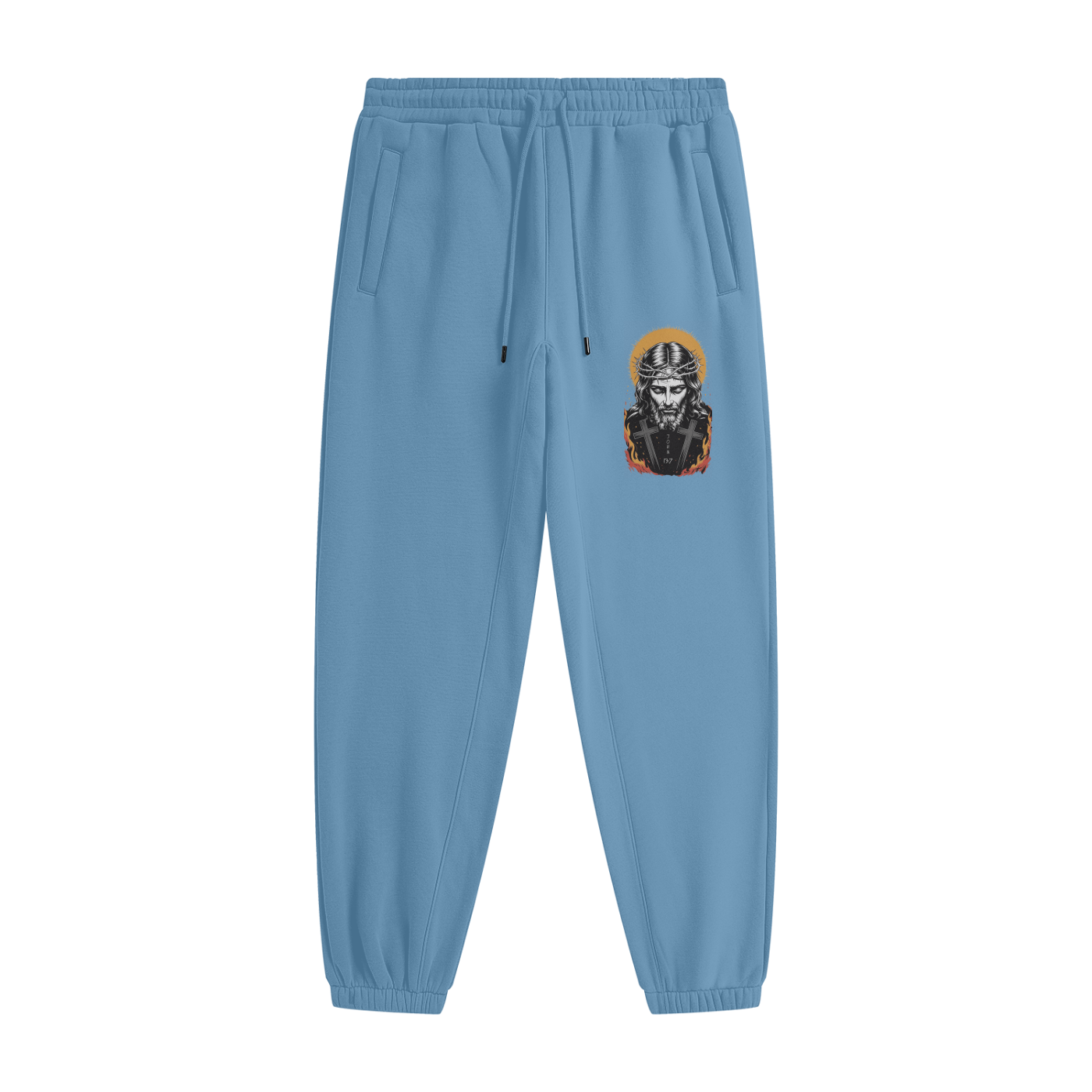 Jesus is King Unisex Fleece Joggers