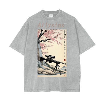 Allysinz Oversize Snow Washed T-Shirt