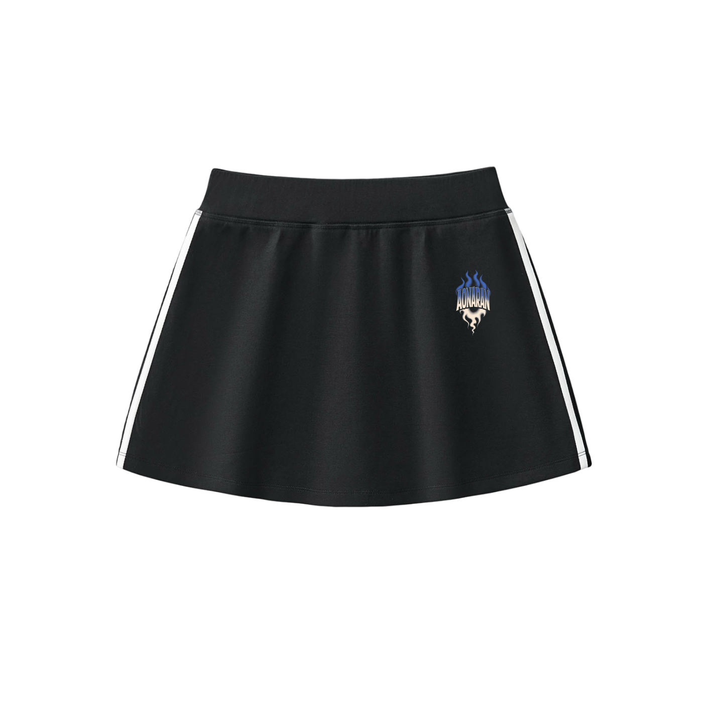 Aonaran Varsity Taped Cooling Performance Short Skirt