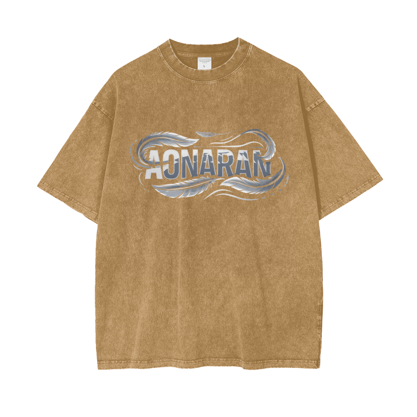 Aonaran Elementals Oversize Snow Washed T-Shirt