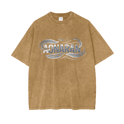 Aonaran Elementals Oversize Snow Washed T-Shirt