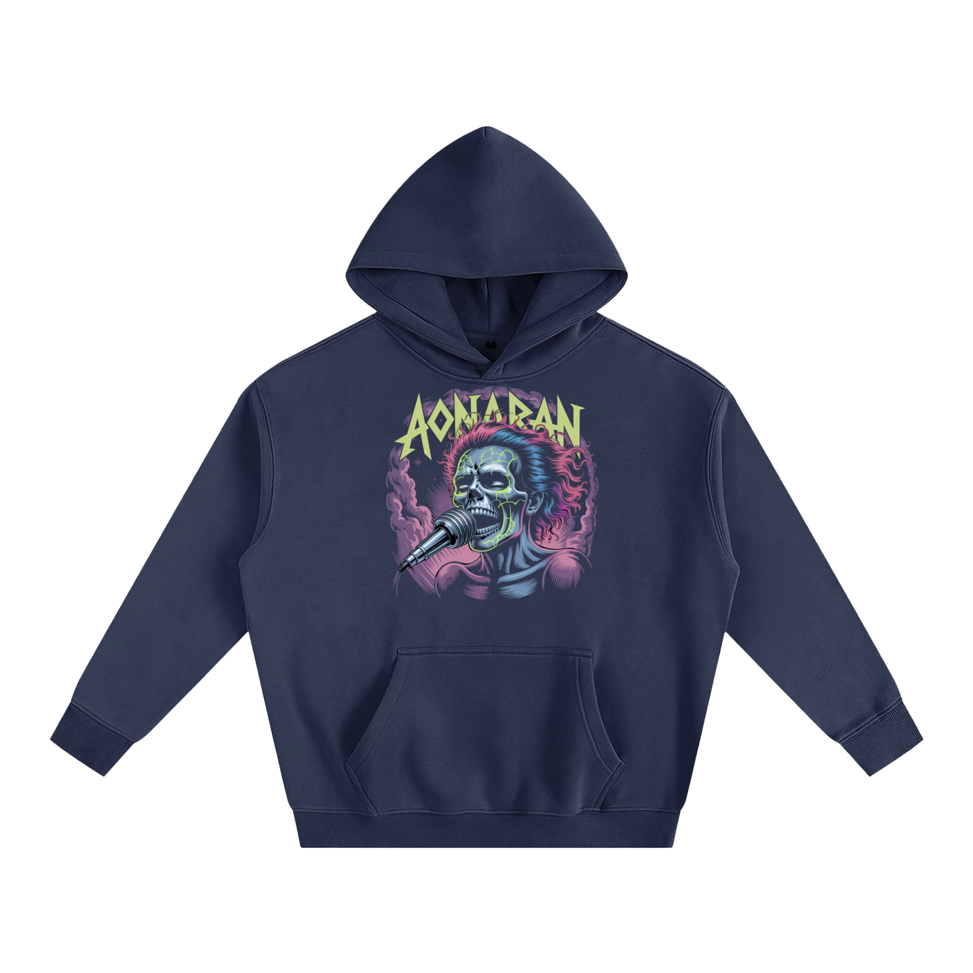 Aonaran Oversize Fleeced Hoodie 11