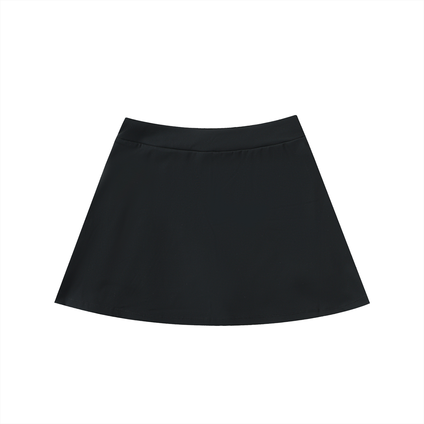 Aonaran Varsity High-Waist Pocketed A-Line Skirt
