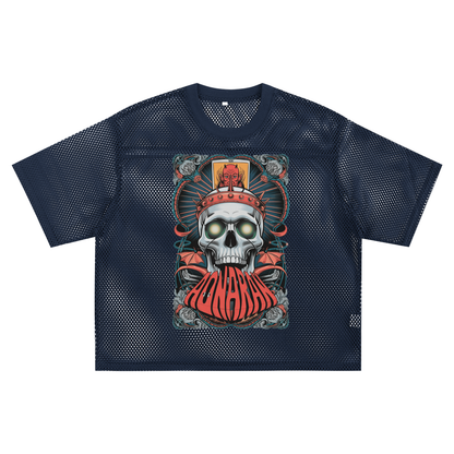 Aonaran 1 OFF See-through Boxy Net T-shirt