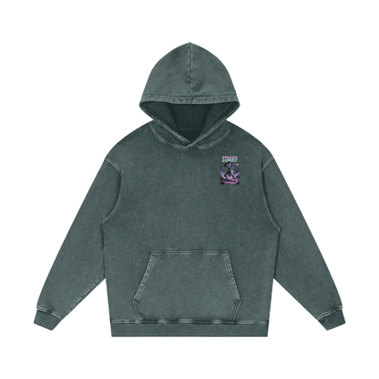 Stakky Season 2 Acid Wash Oversize Hoodie