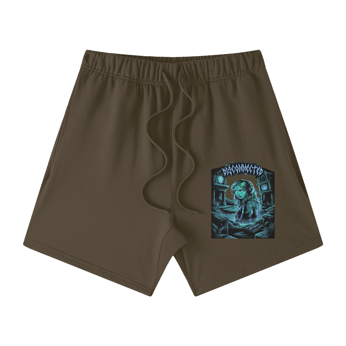 Disconnected Cotton Shorts