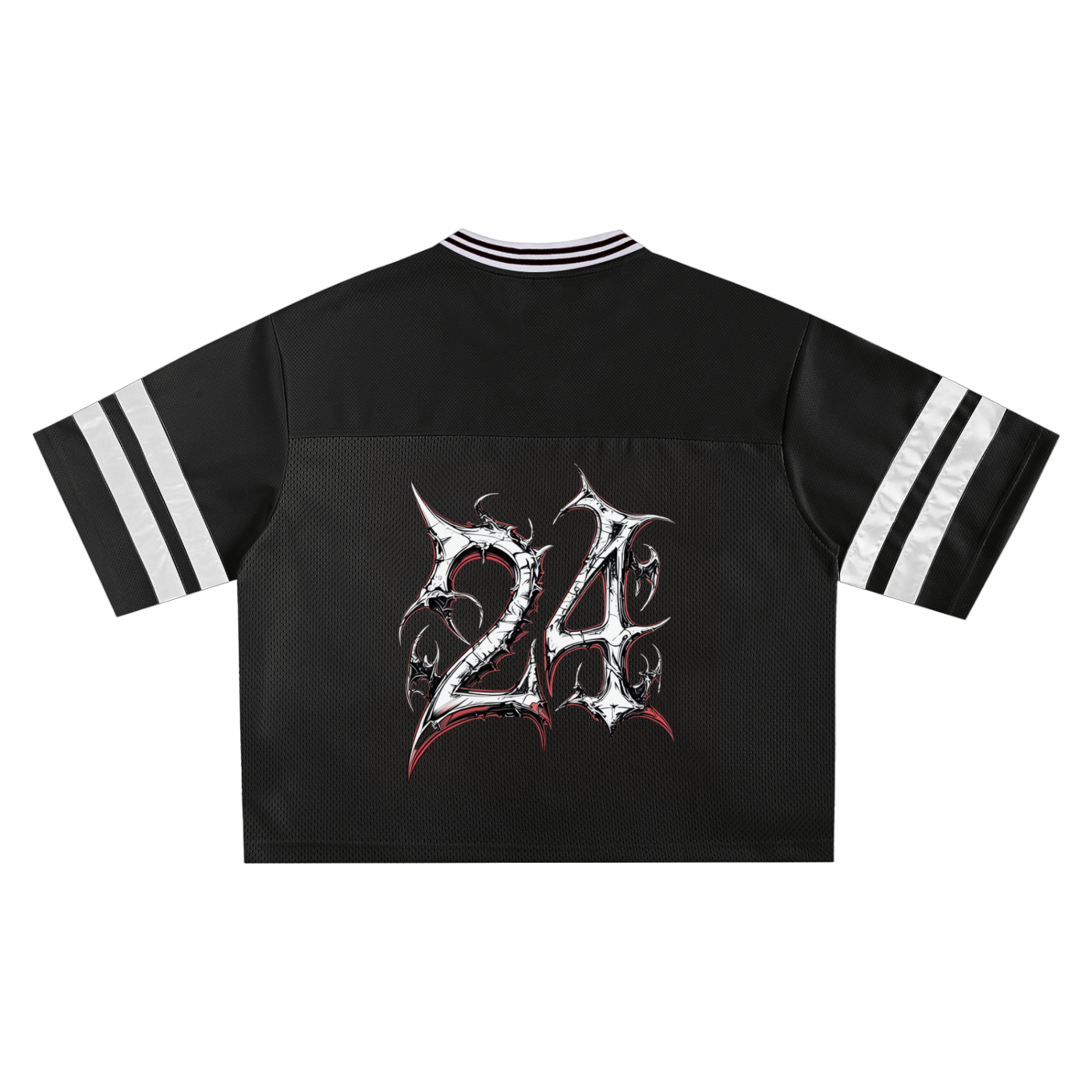 Aonaran 1 OFF Taped Mesh Boxy T-shirt