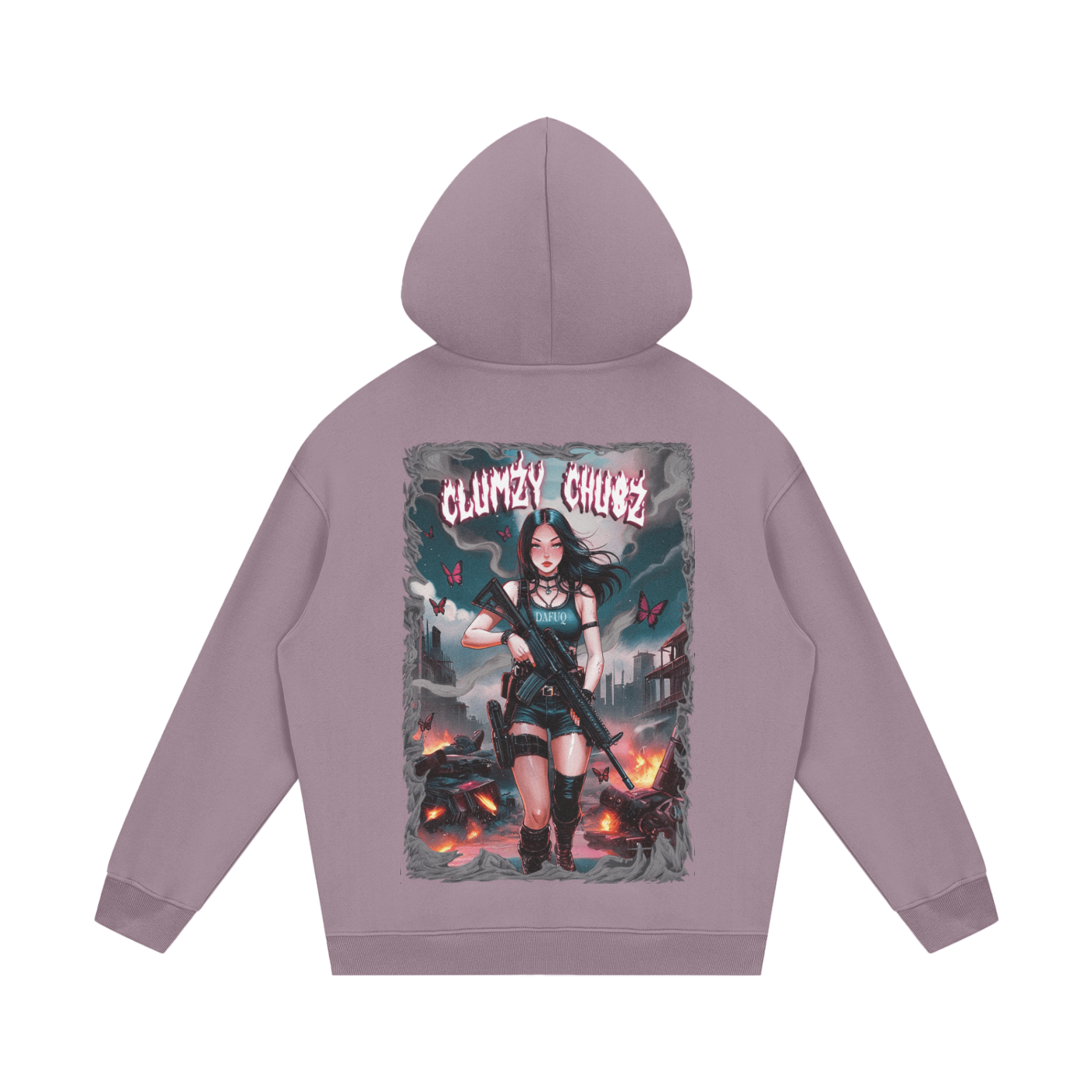Clumzy Chubz Unisex Fleece Hoodie