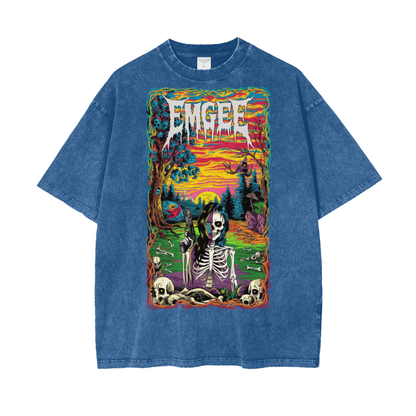 EMGEE Oversize Snow Washed T-Shirt