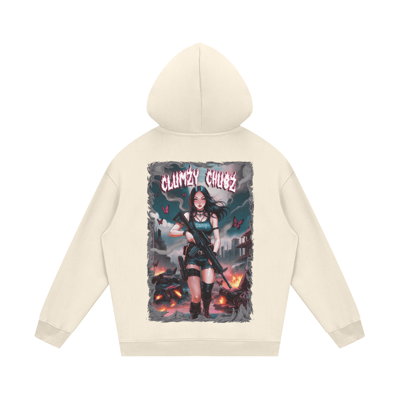 Clumzy Chubz Unisex Fleece Hoodie