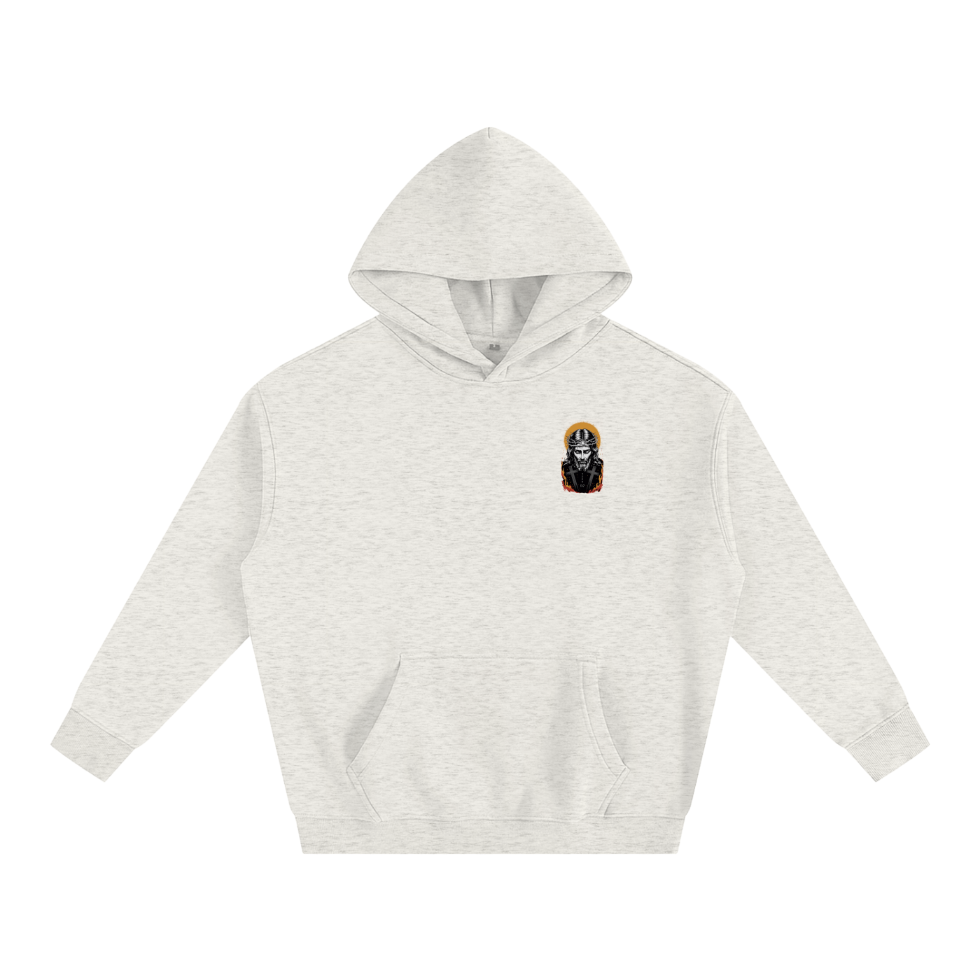 Jesus is King Oversize Fleeced Hoodie