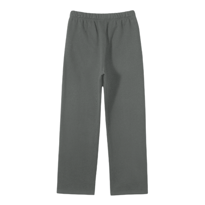 DeJen by DeJenQueen Unisex Solid Color Fleece Straight Leg Pants