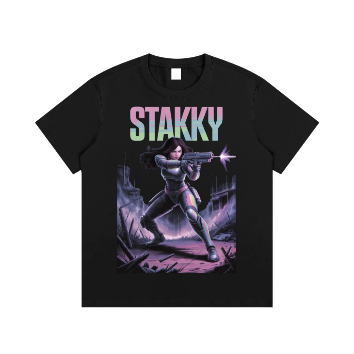 Stakky Season 2 Essential Cotton T-Shirt