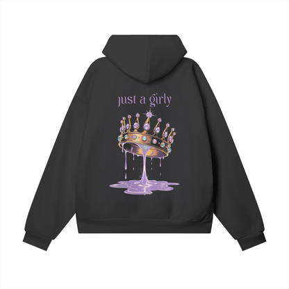 Khaleesi Oversize Heavyweight Hidden Pocket Fleece Hoodie