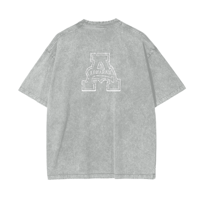 Aonaran Love Oversize Snow Washed T-Shirt (LIMITED)