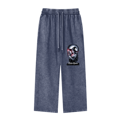 Dejen Season 3 Acid Wash Straight Leg Pants