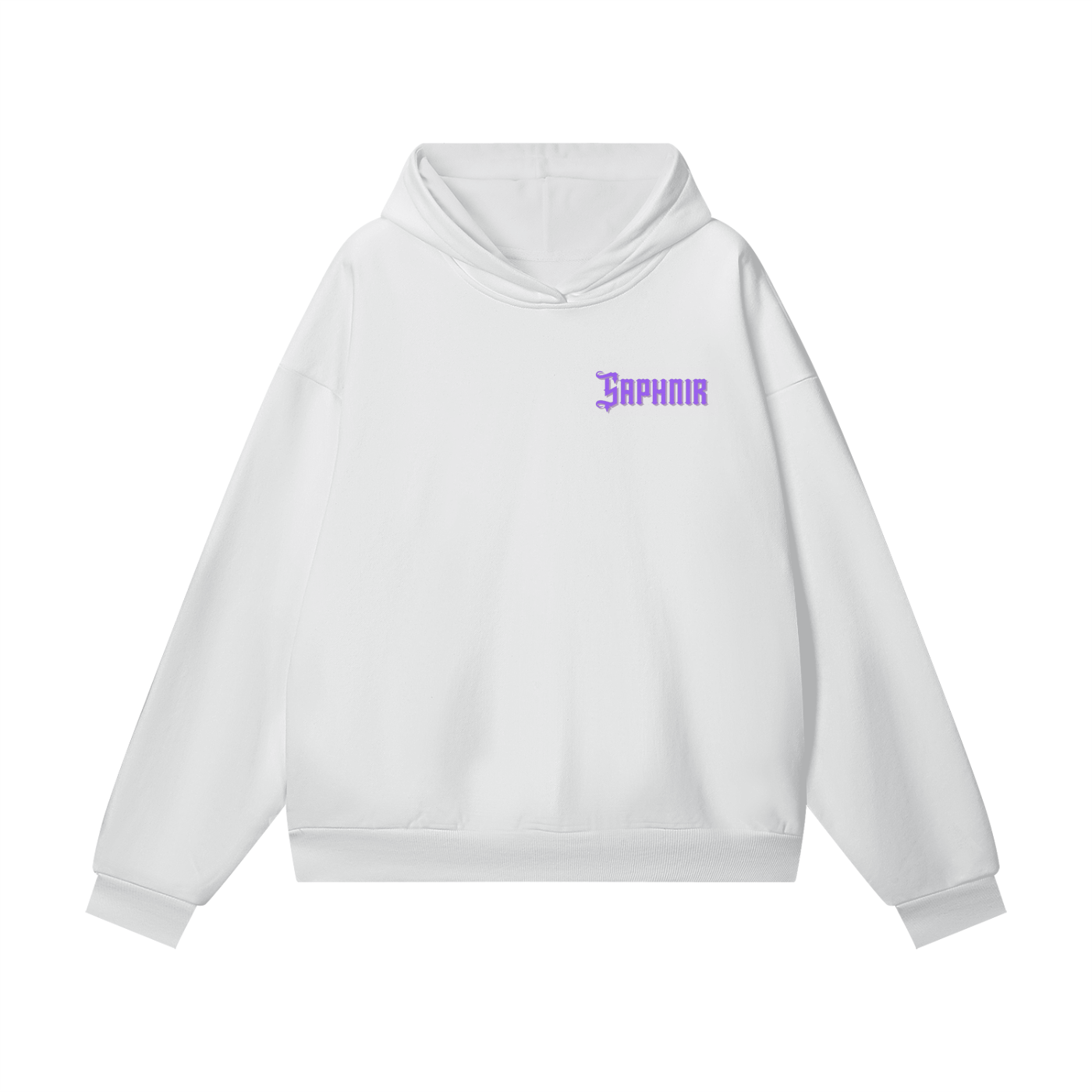 Saphnir Oversize Heavyweight Hidden Pocket Fleece Hoodie