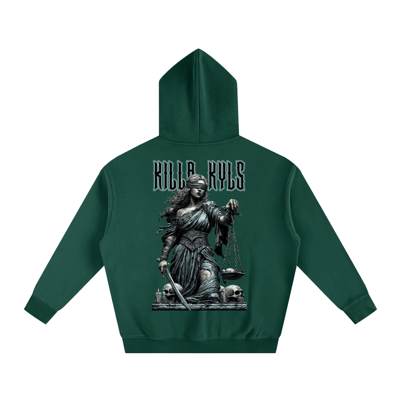 killakyls Oversize Fleeced Hoodie