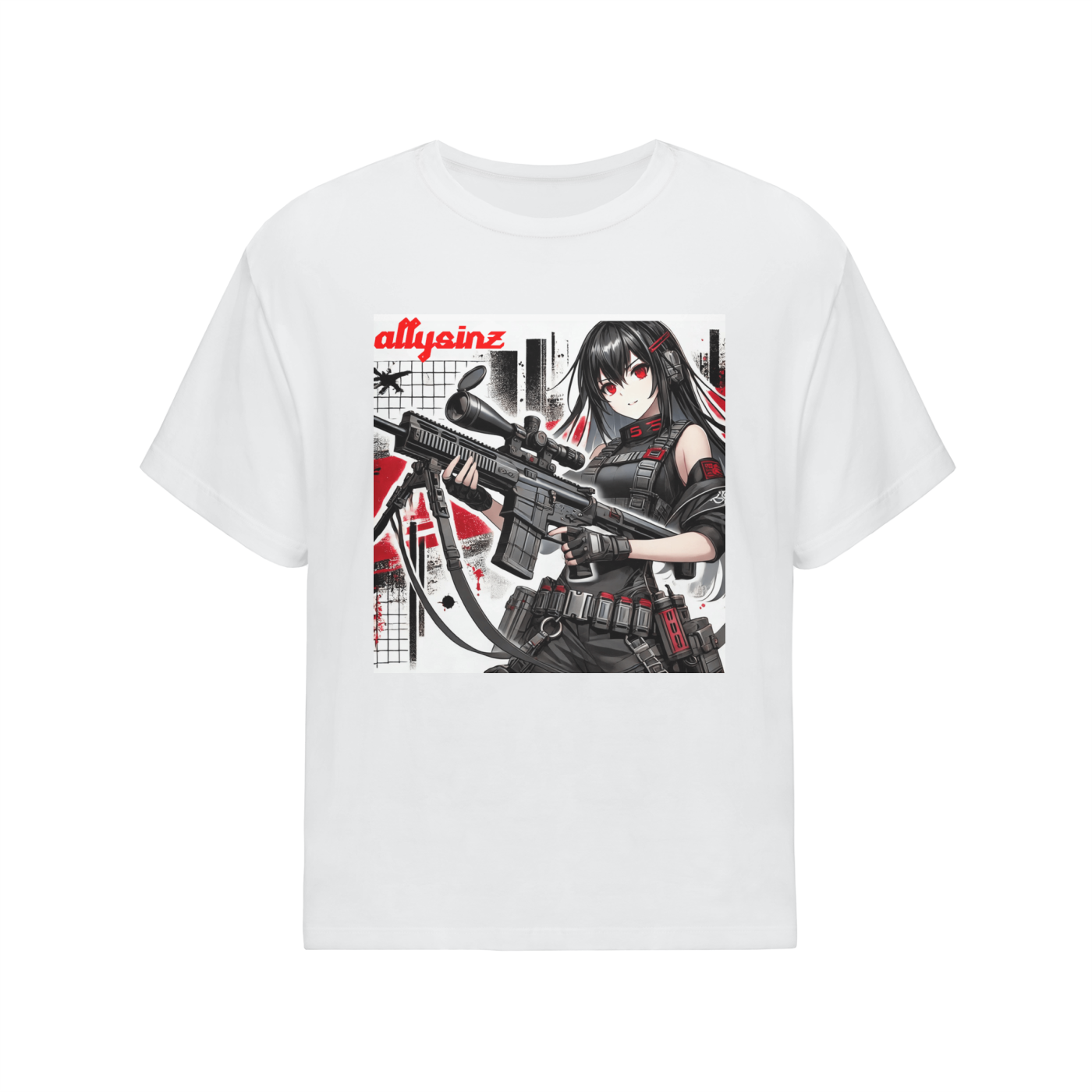 Allysinz Cotton Oversized T-Shirt