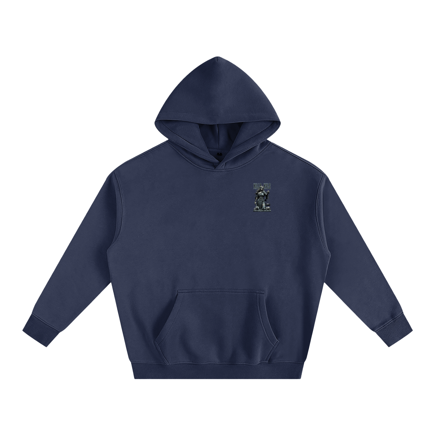 killakyls Oversize Fleeced Hoodie