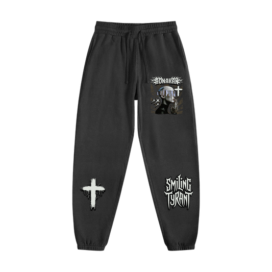 Smiling Tyrant Vintage Washed Cotton Sweatpants